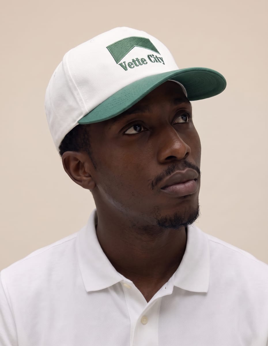 Vette City Smoke 5-Panel Snapback Hat Greater Half