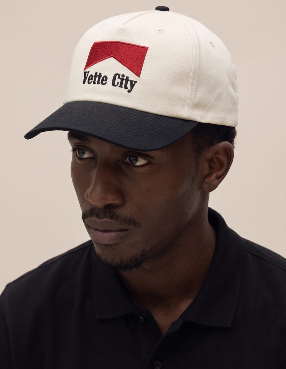 Vette City Smoke 5-Panel Snapback Hat Greater Half