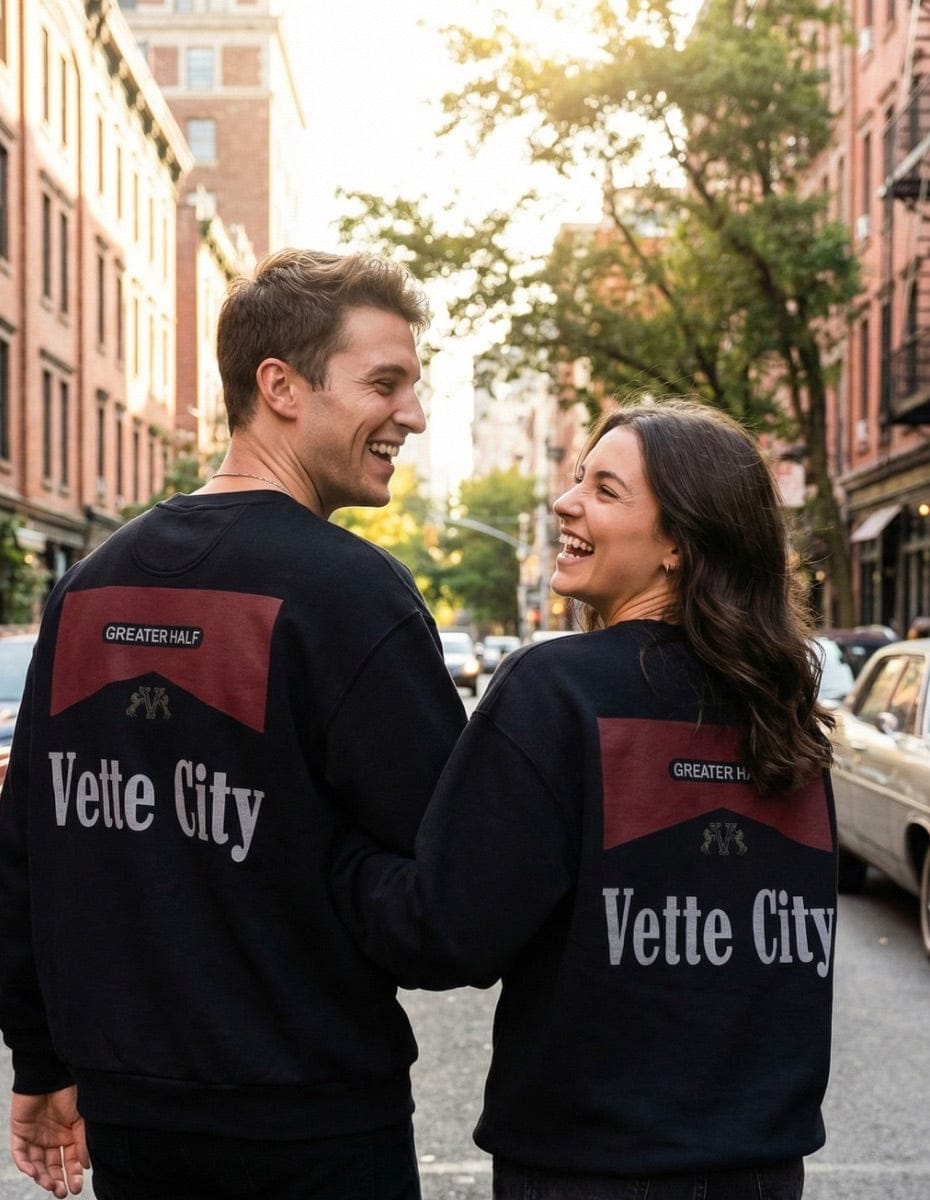 Vette City Smoke Fleece Crewneck