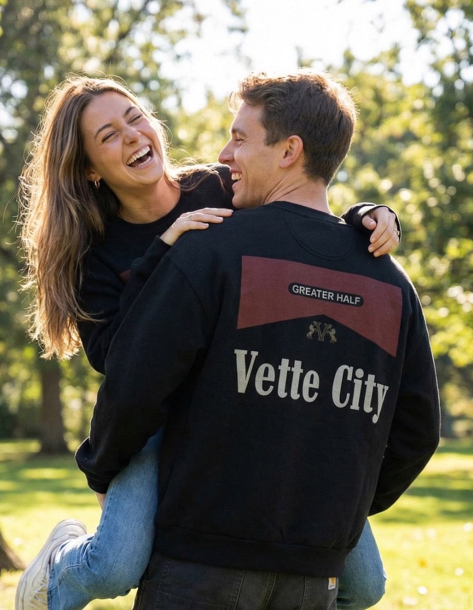 Vette City Smoke Fleece Crewneck