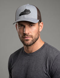 Thumbnail for We The People Kentucky Black Patch Hat Hat Greater Half