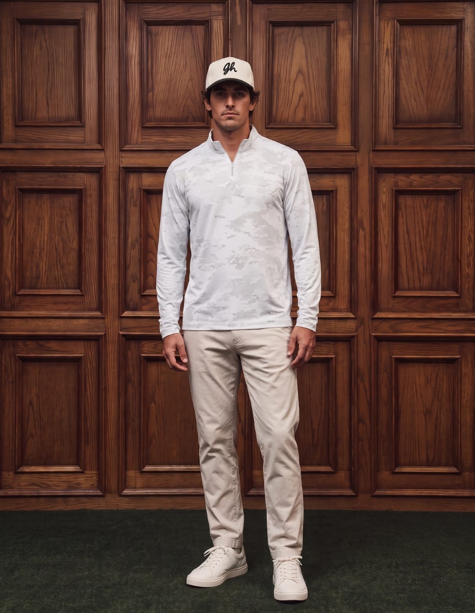 Arctic Camo Quarter Zip
