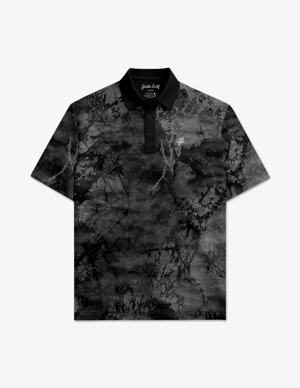 Black Havoc Polo Golf Polo Greater Half