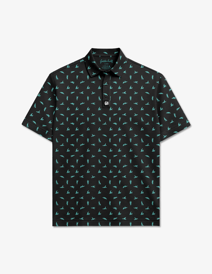 Sex Ed Polo Black – Greater Half