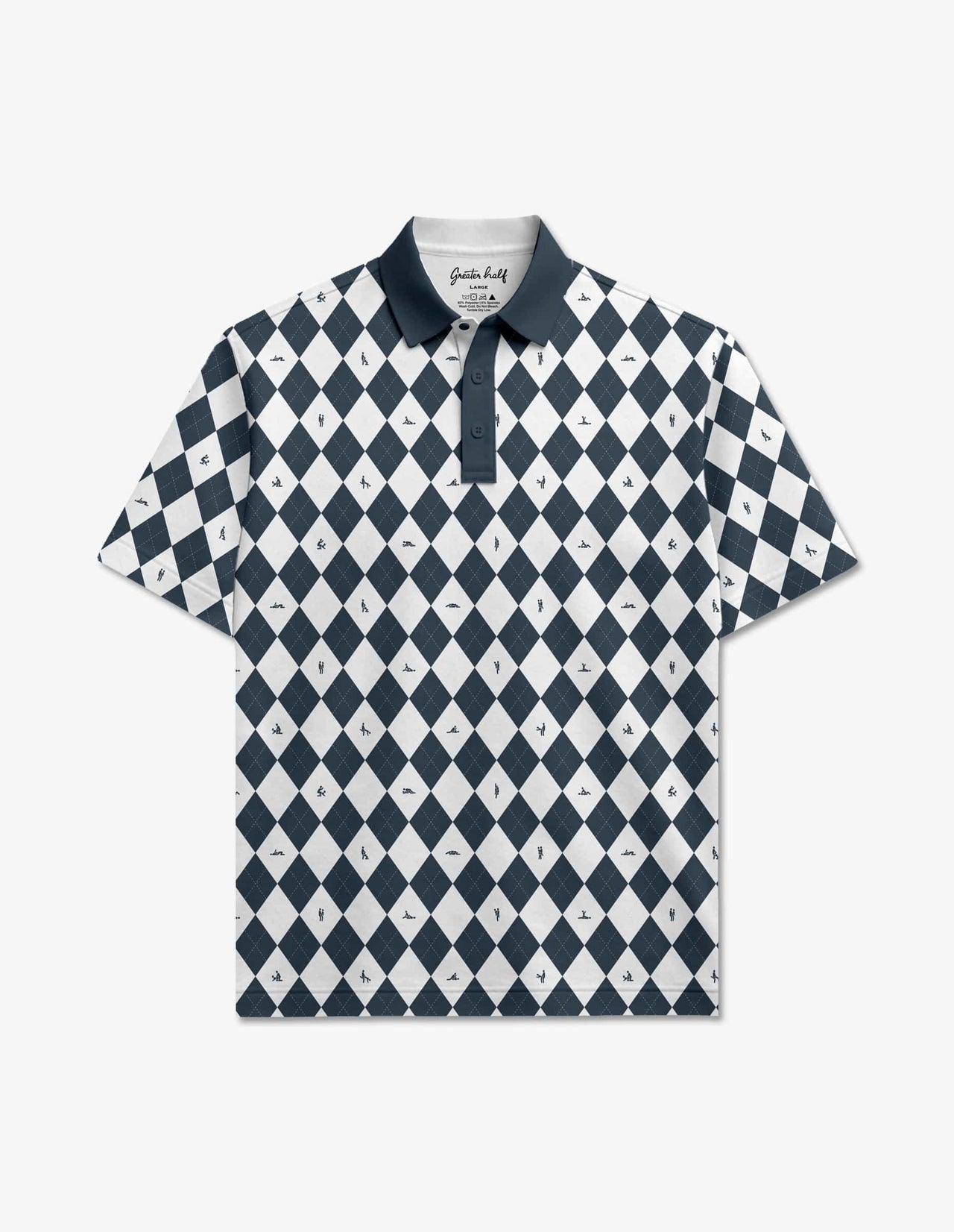 Chest Not Checkers Polo Golf Polo Greater Half