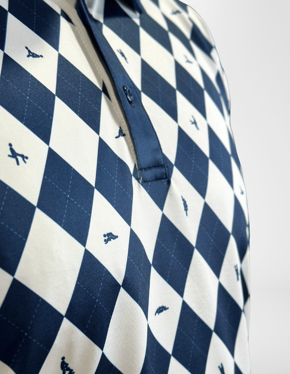 Chest Not Checkers Polo