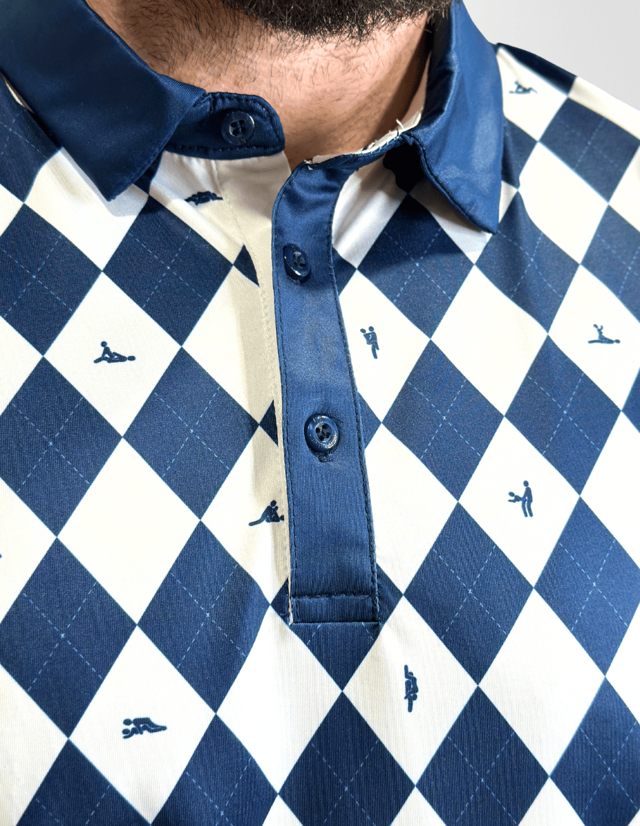 Chest Not Checkers Polo