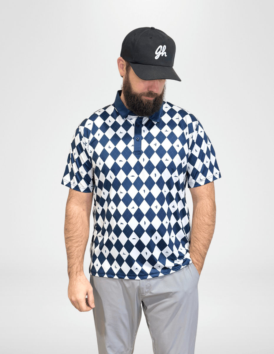 Chest Not Checkers Polo