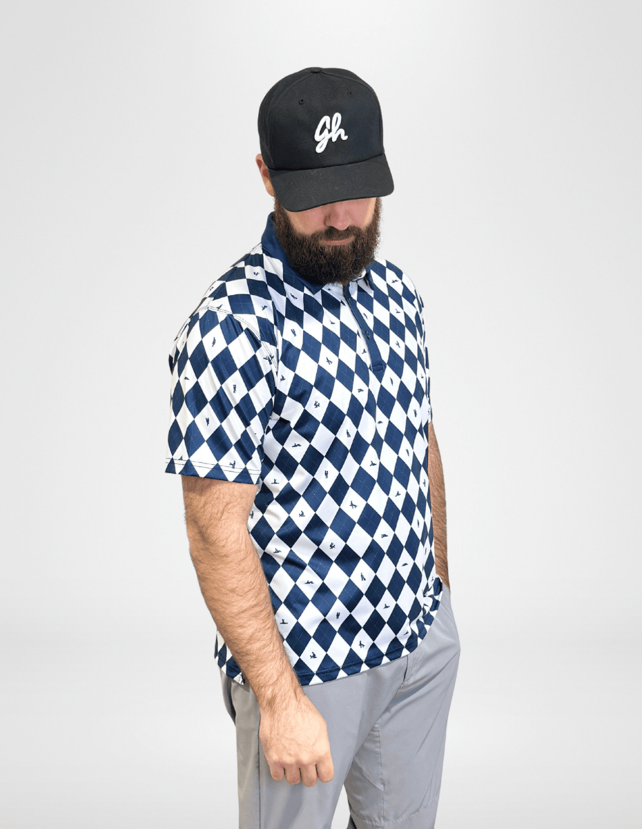 Chest Not Checkers Polo