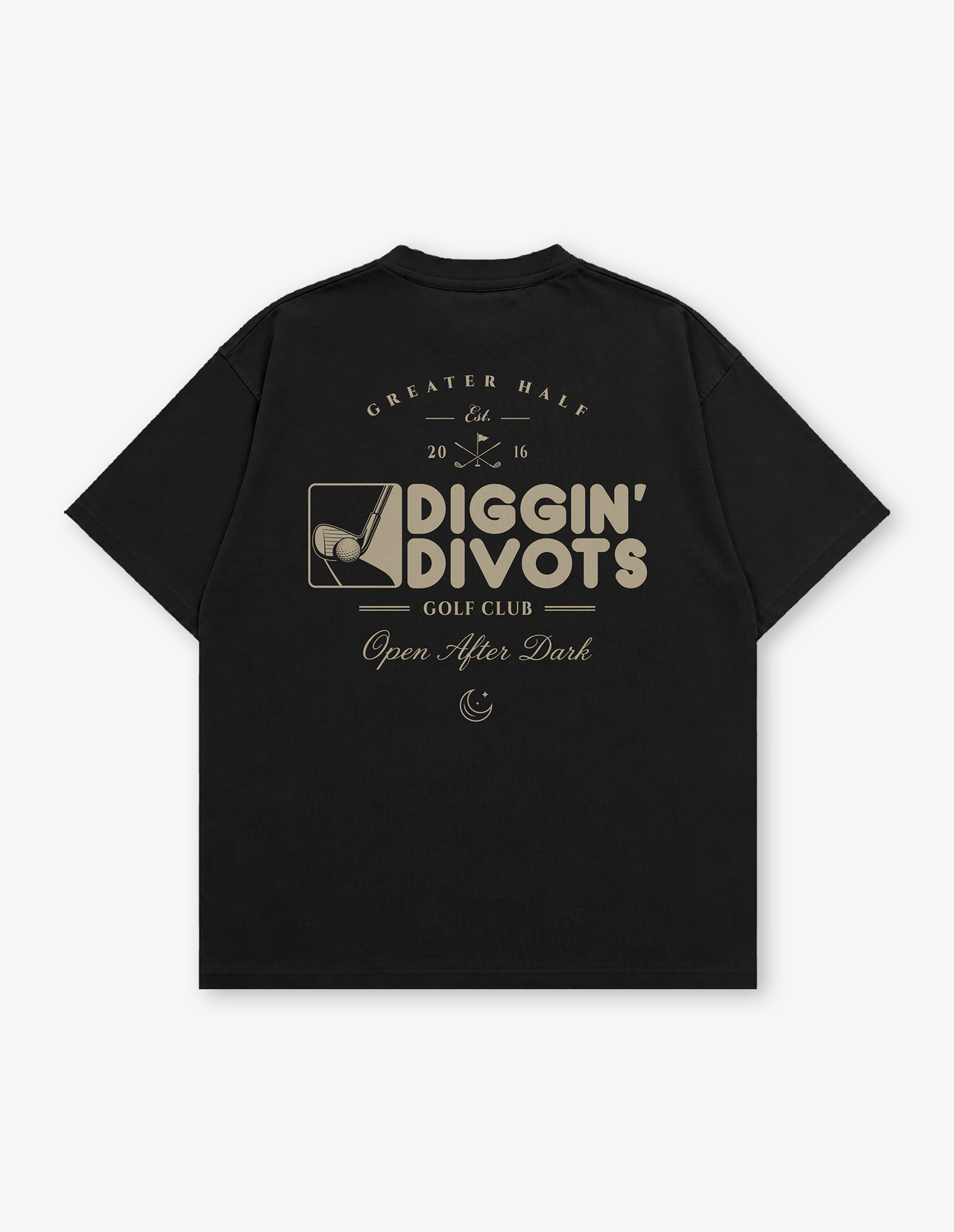 Diggin Divots Golf Club T-Shirt T-Shirt Greater Half