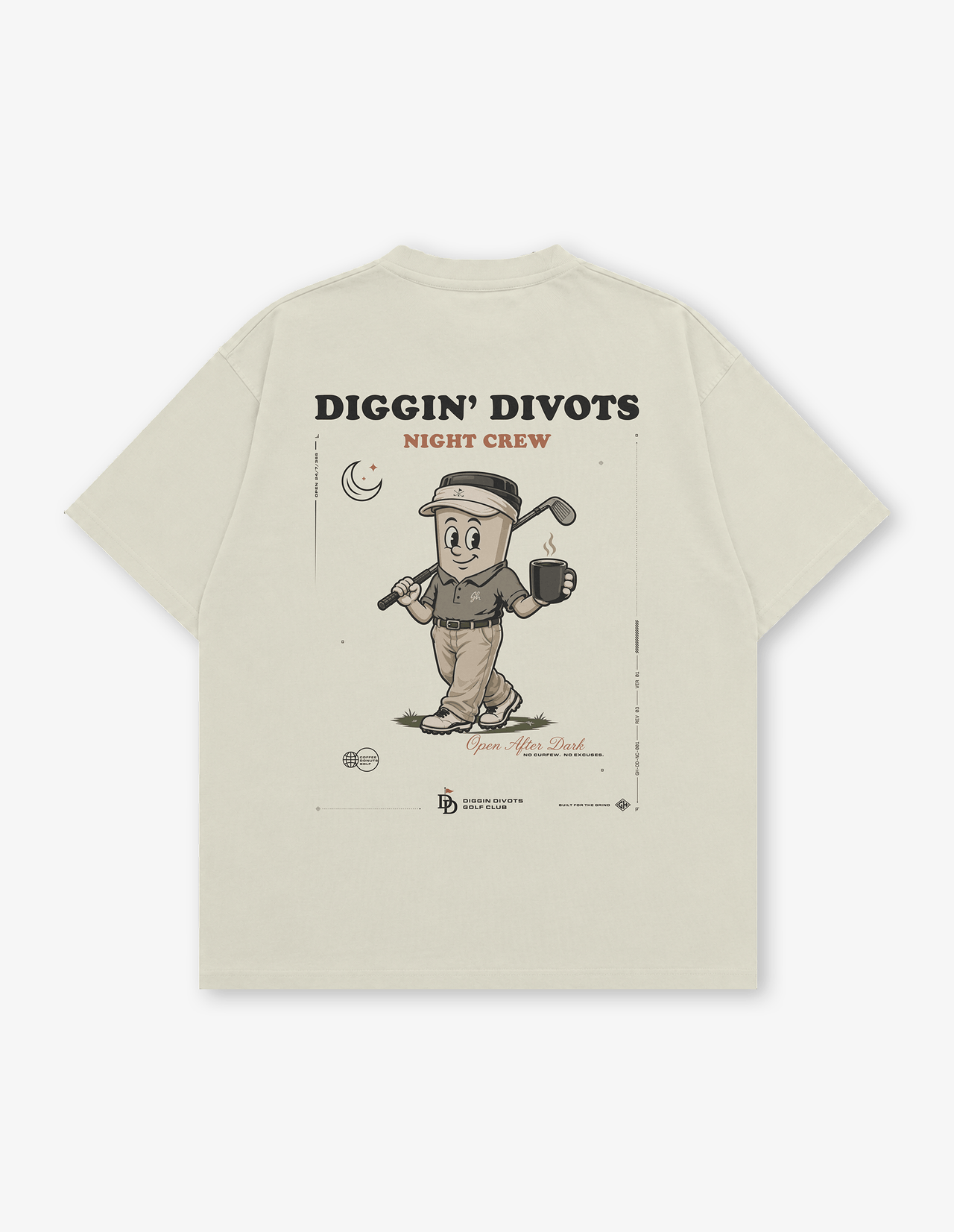 Diggin Divots Night Crew T-Shirt T-Shirt Greater Half