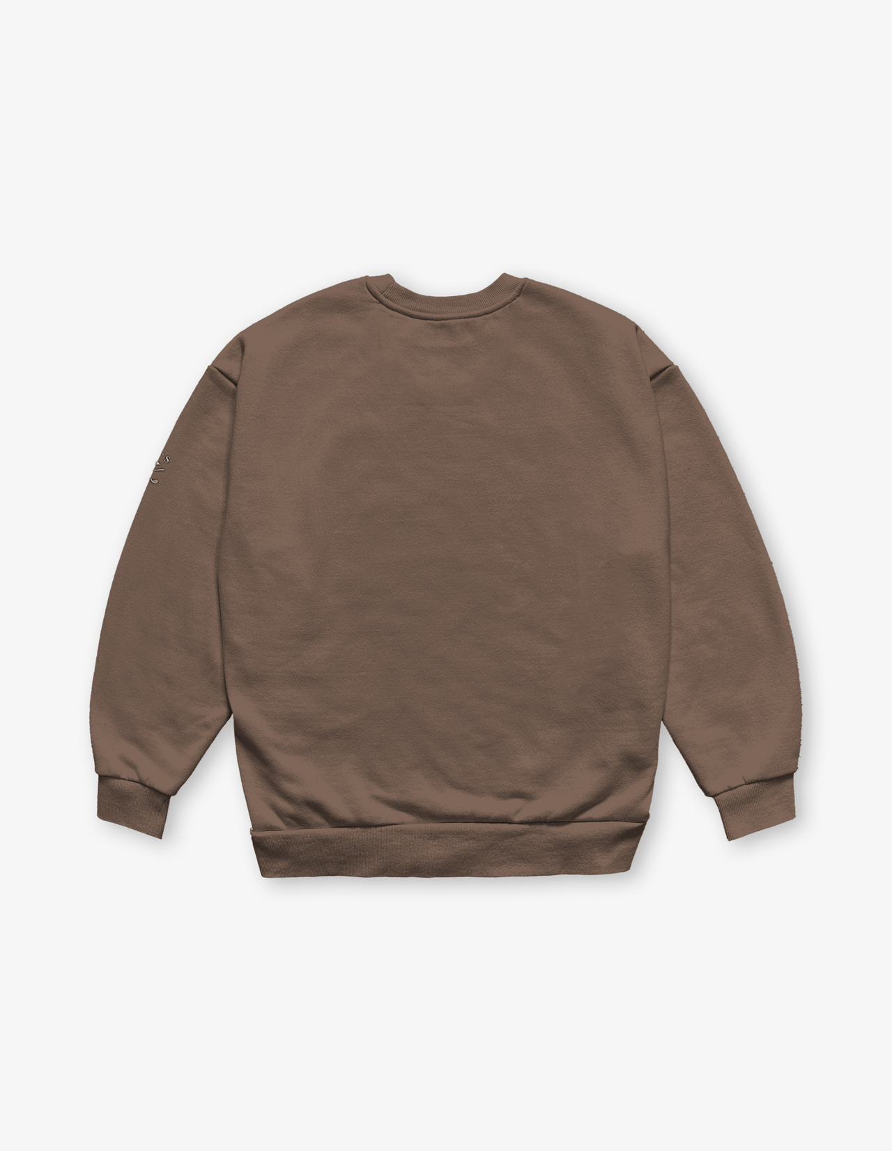 Night Range Society Vintage Latte Crewneck Heavyweight Fleece Crewneck Greater Half