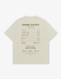 Thumbnail for Diggin Divots Receipt T-Shirt T-Shirt Greater Half