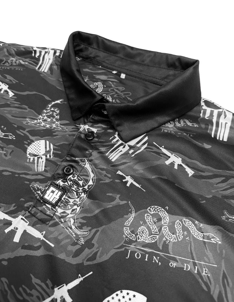 Don't Tread On Me Polo Golf Polo Greater Half