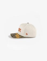 Thumbnail for Diggin Divots Logo Embroidered Camo Frame Cap
