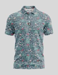 Thumbnail for Mingos Polo Golf Polo Greater Half S Light Blue