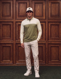Thumbnail for Flourish Quarter Zip Quarter Zip Pullover Greater Half