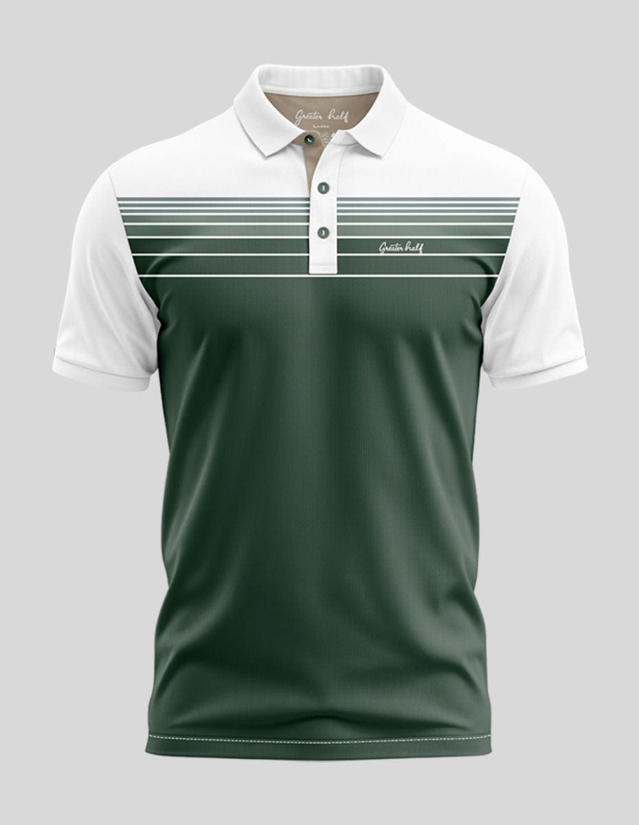 Big Golf Guy Polo Golf Polo Greater Half S Forest Green