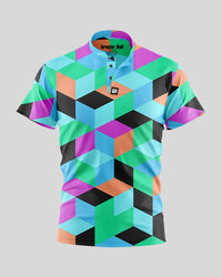 Thumbnail for Hexagon Henley Polo Henley Polo Greater Half S