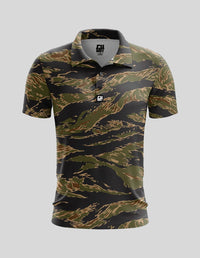 Thumbnail for Jungle Tiger - Size S, M ONLY Golf Polo Greater Half S