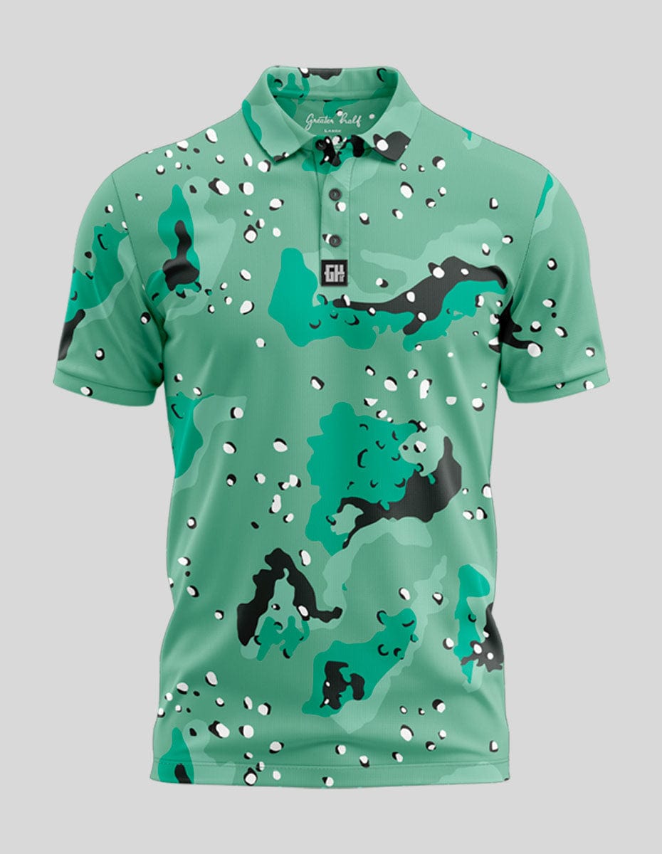 Chocolate Chip Polo Golf Polo Greater Half S Mint