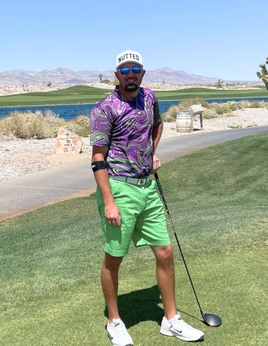 Ink Spill Polo Golf Polo Greater Half