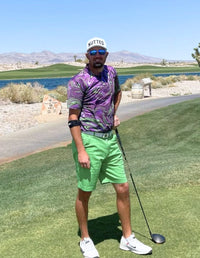 Thumbnail for Ink Spill Polo Golf Polo Greater Half