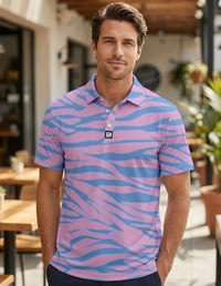 Thumbnail for Trippin Zebra Polo Golf Polo Greater Half