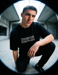 Thumbnail for Overworked T-Shirt T-Shirt Greater Half