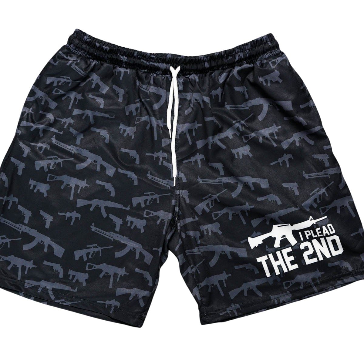 I Plead The 2nd Swim Trunks - Greater Half