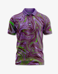 Thumbnail for Ink Spill Polo Golf Polo Greater Half