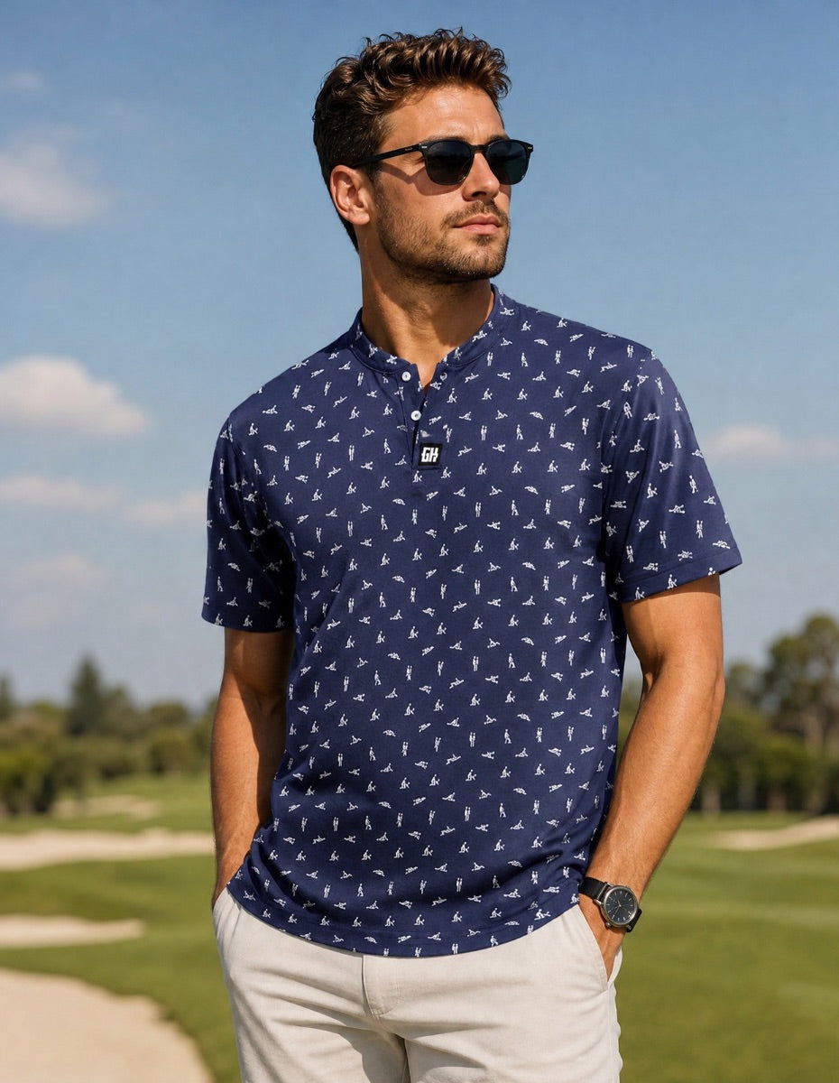 Sex Ed. Henley Polo Henley Polo Greater Half