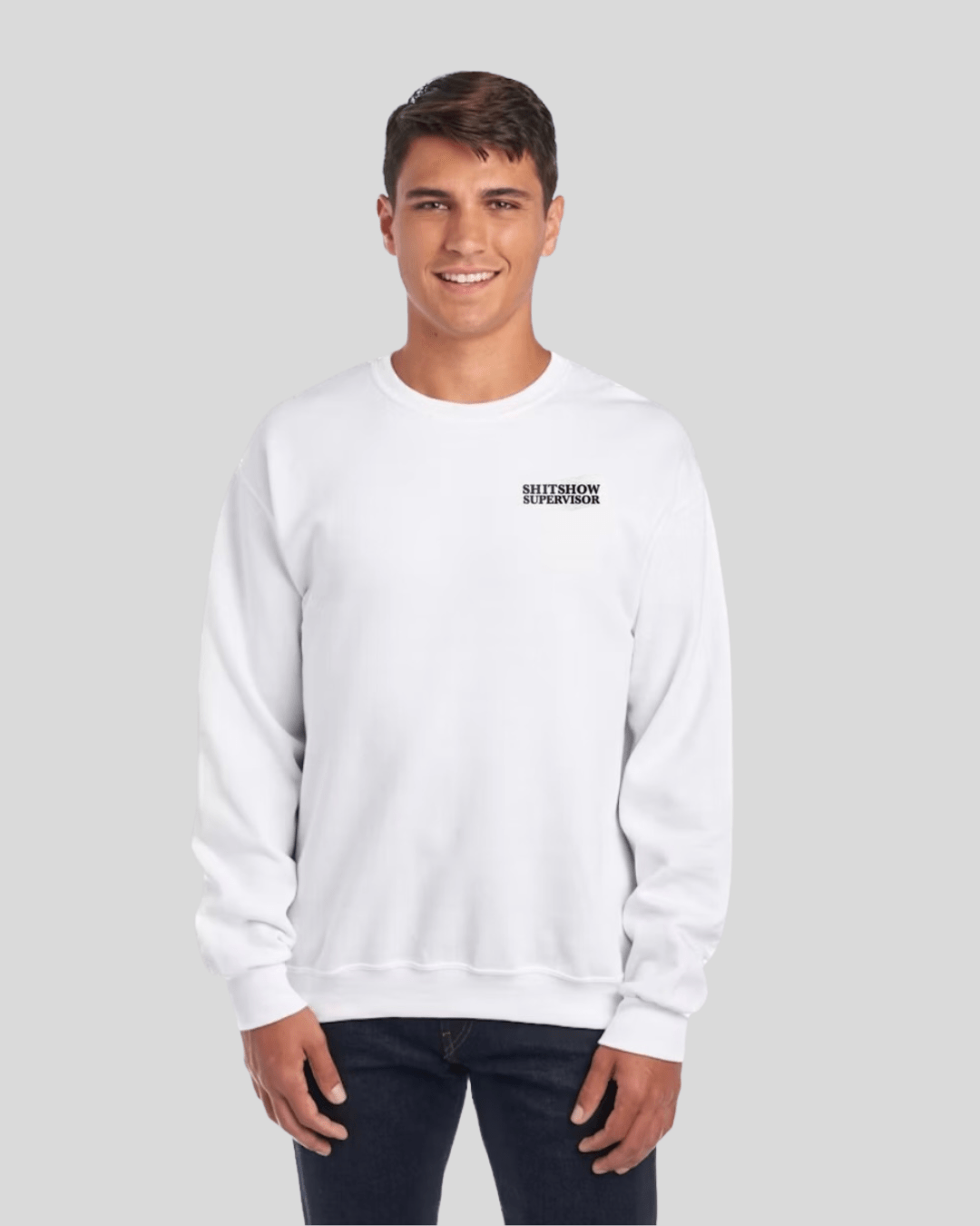 Shitshow Supervisor Fleece Crewneck Fleece Crewneck Greater Half