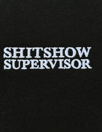 Thumbnail for Shitshow Supervisor Fleece Crewneck Fleece Crewneck Greater Half