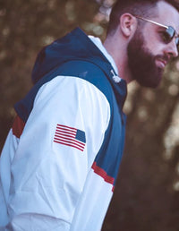 Thumbnail for USA - Rain Jacket Rain Jacket Greater Half