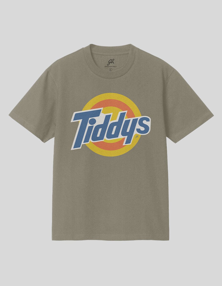 Tiddys T-Shirt Greater Half Dune Brown S