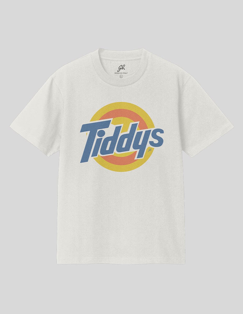Tiddys T-Shirt Greater Half Vintage White S