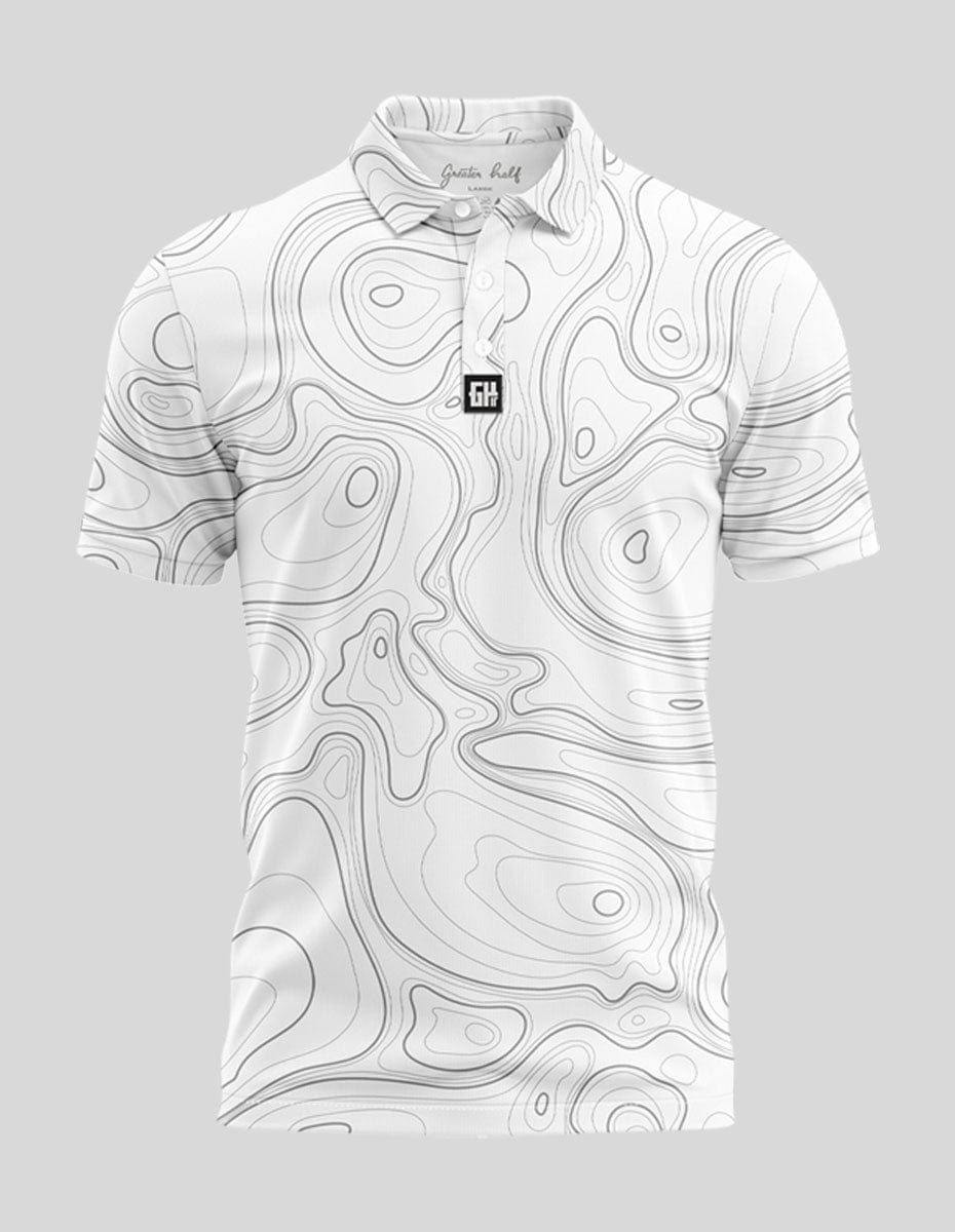 Topo Polo Golf Polo Greater Half S White