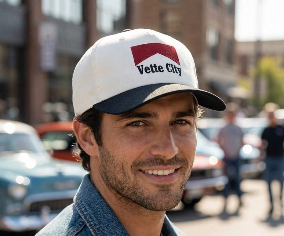 Vette City Smoke 5-Panel Snapback Hat Greater Half