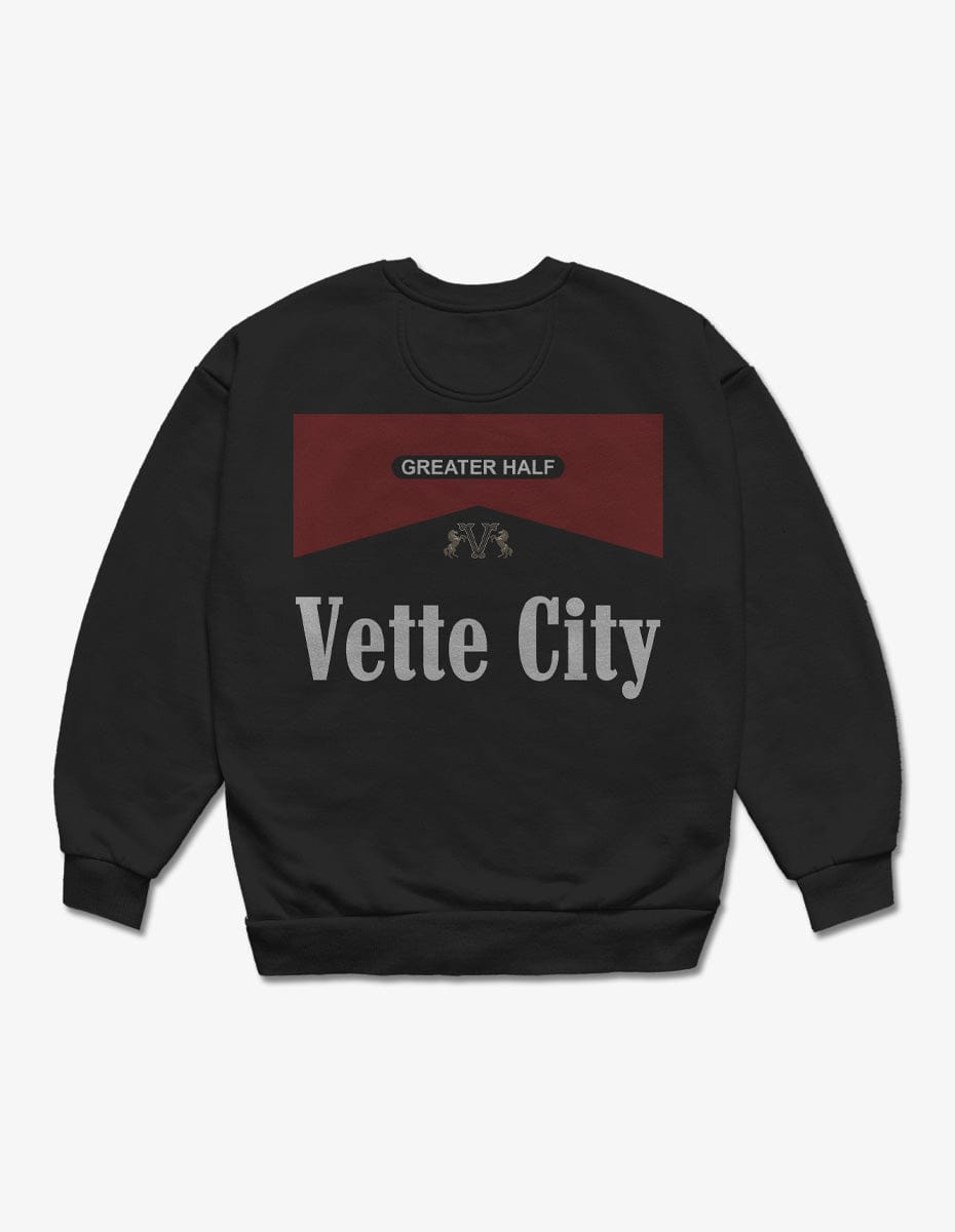 Vette City Smoke Fleece Crewneck