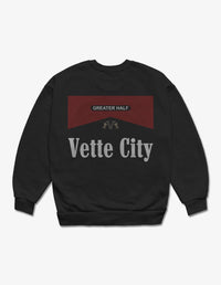 Thumbnail for Vette City Smoke Fleece Crewneck