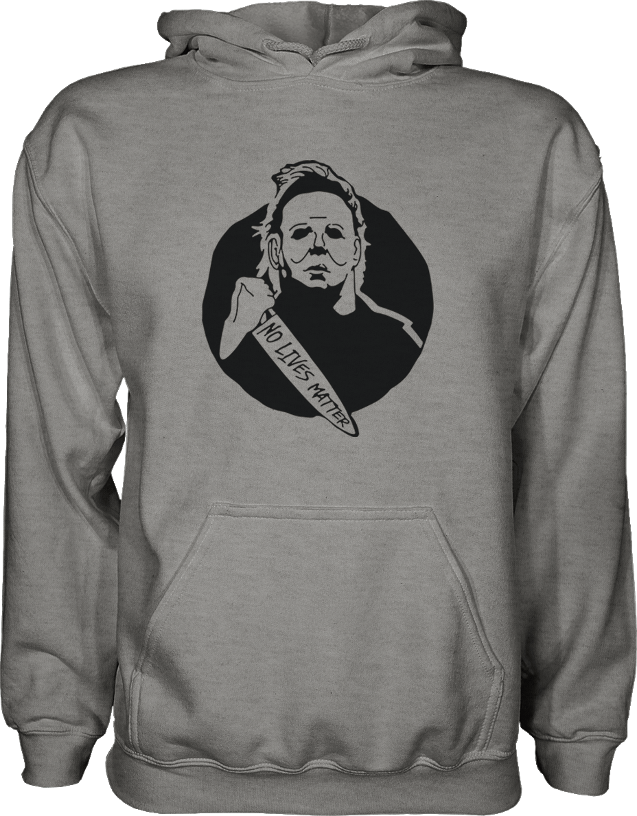 Thumbnail for Michael Myers No Lives Matter Hoodie - Greater Half