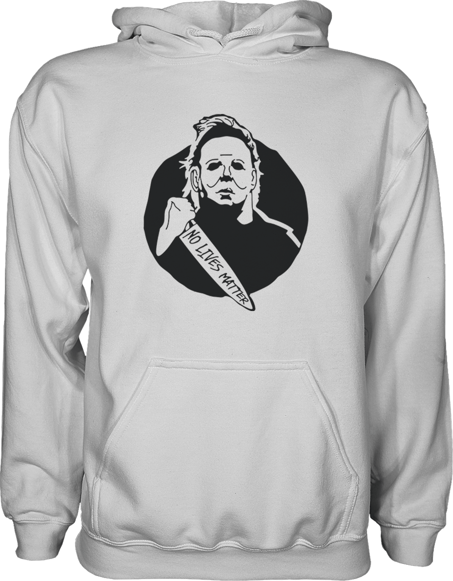 Thumbnail for Michael Myers No Lives Matter Hoodie - Greater Half