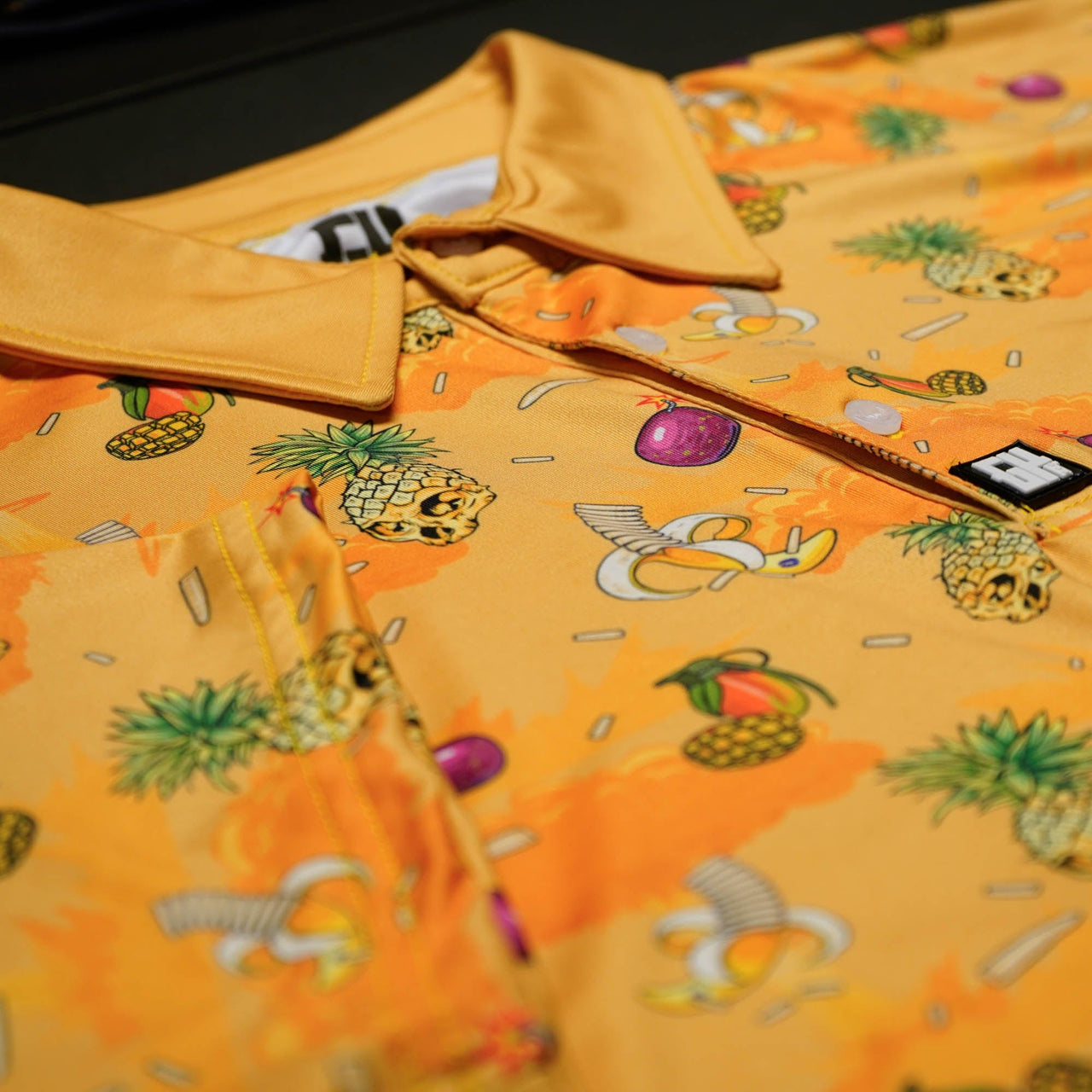 Fruit War - Size L, XL ONLY Golf Polo Greater Half