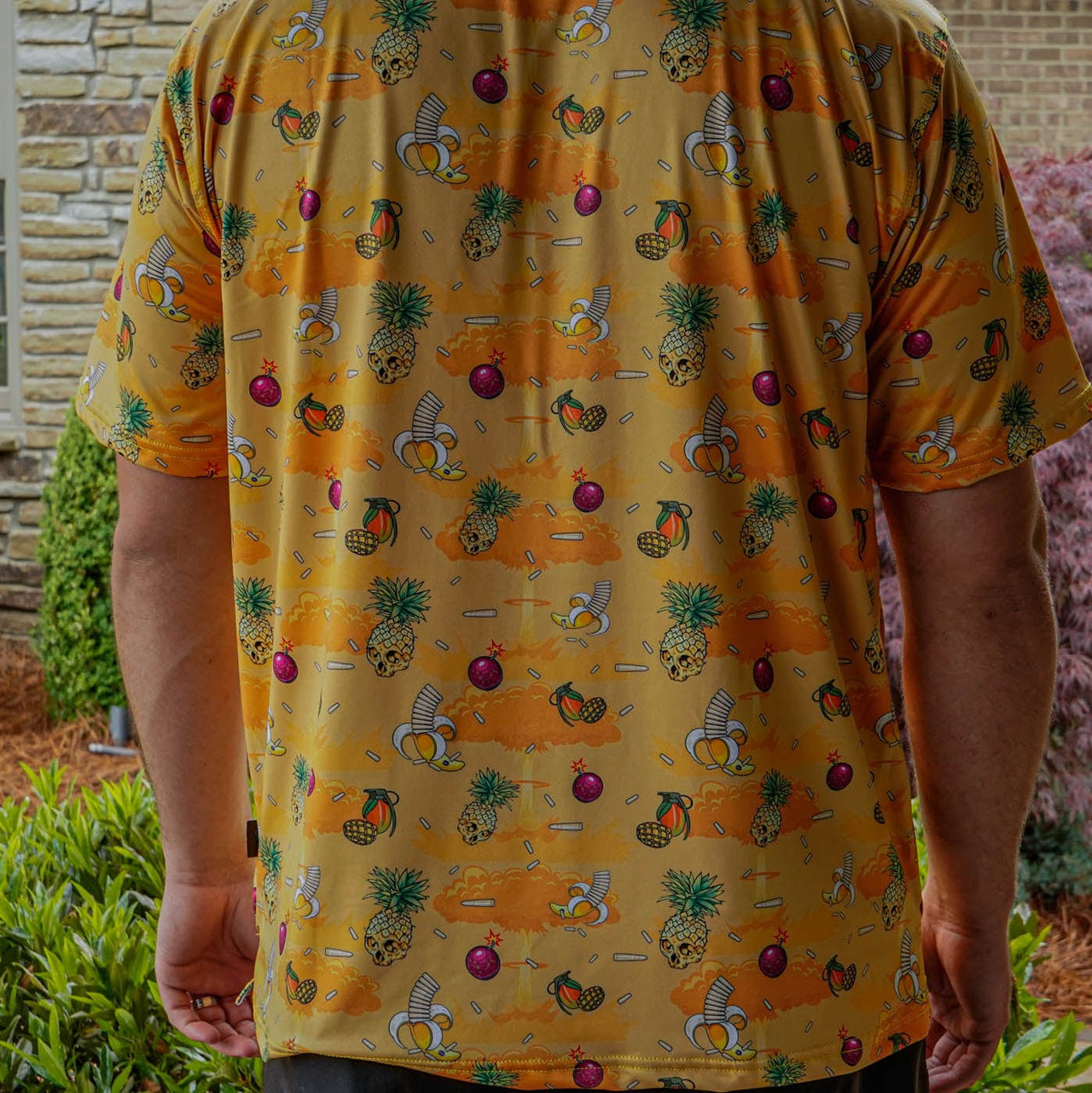 Fruit War - Size L, XL ONLY Golf Polo Greater Half