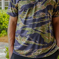 Thumbnail for Jungle Tiger - Size S, M ONLY Golf Polo Greater Half