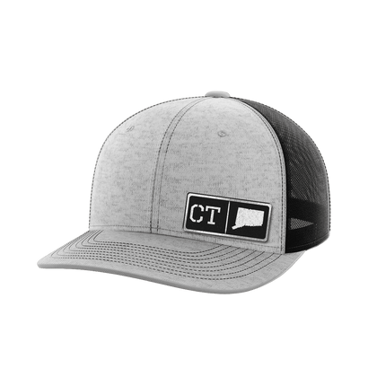 Leather Patch State Abbreviation Hats | Greater Half
