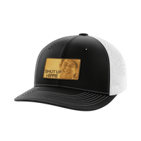 Thumbnail for Shut Up Hippie Leather Patch Hat - Greater Half