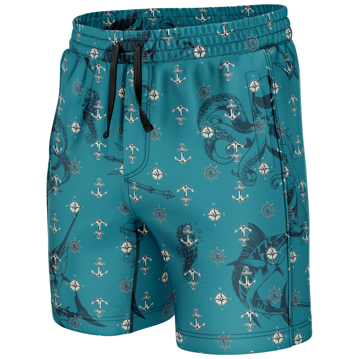 Deep Sea Swim Trunks Swim Trunk Greater Half S Standard Length (7" Inseam)
