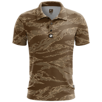 Thumbnail for Desert Tiger - Size S ONLY Golf Polo Greater Half